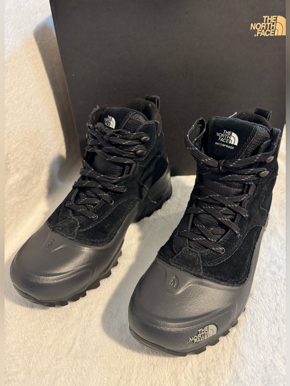 The North Face Men’s Black Waterproof Snow & Rain Boots